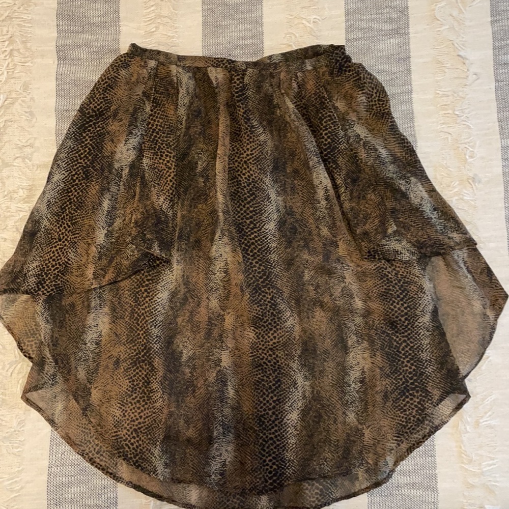 Cute Animal Print Skirt